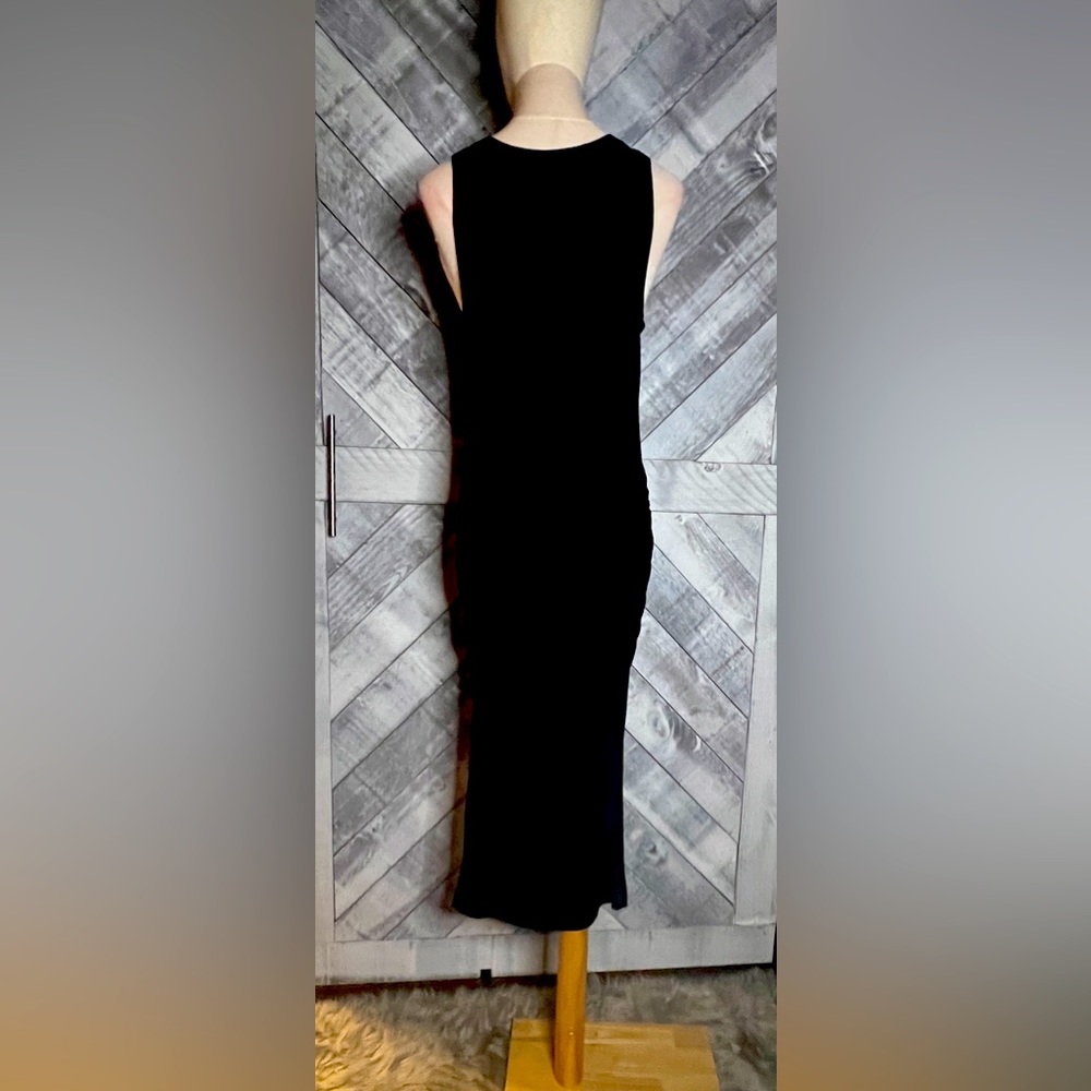 MICHAEL STARS NEW Black Wren MIDI dress - Picture 7 of 11